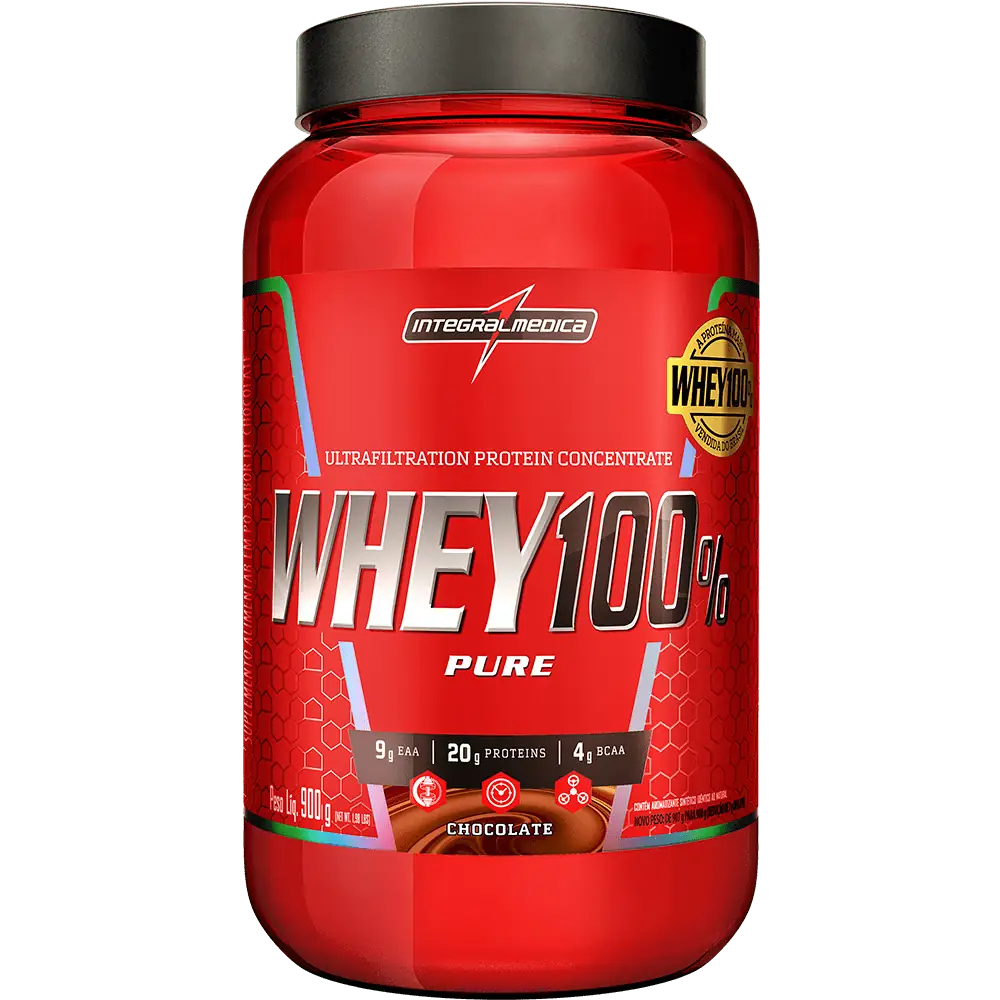 Whey Concentrado 100% Pure POTE 907g Chocolate