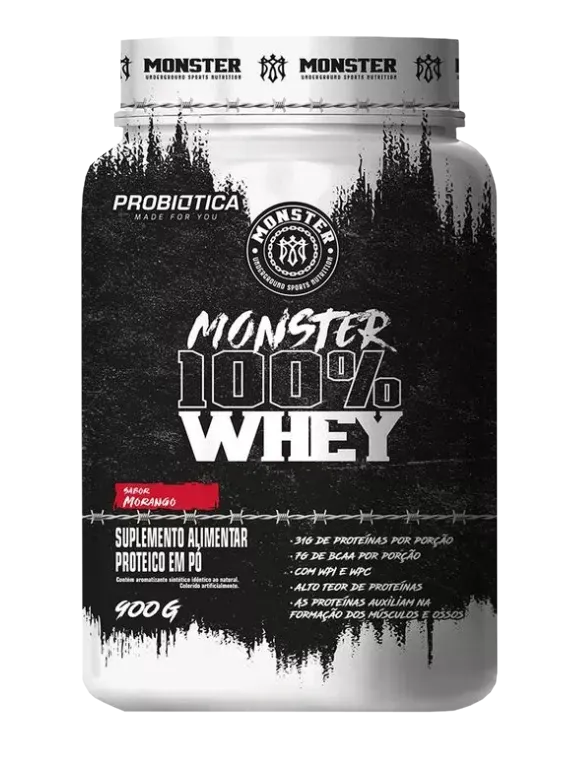 Monster Whey Morango
