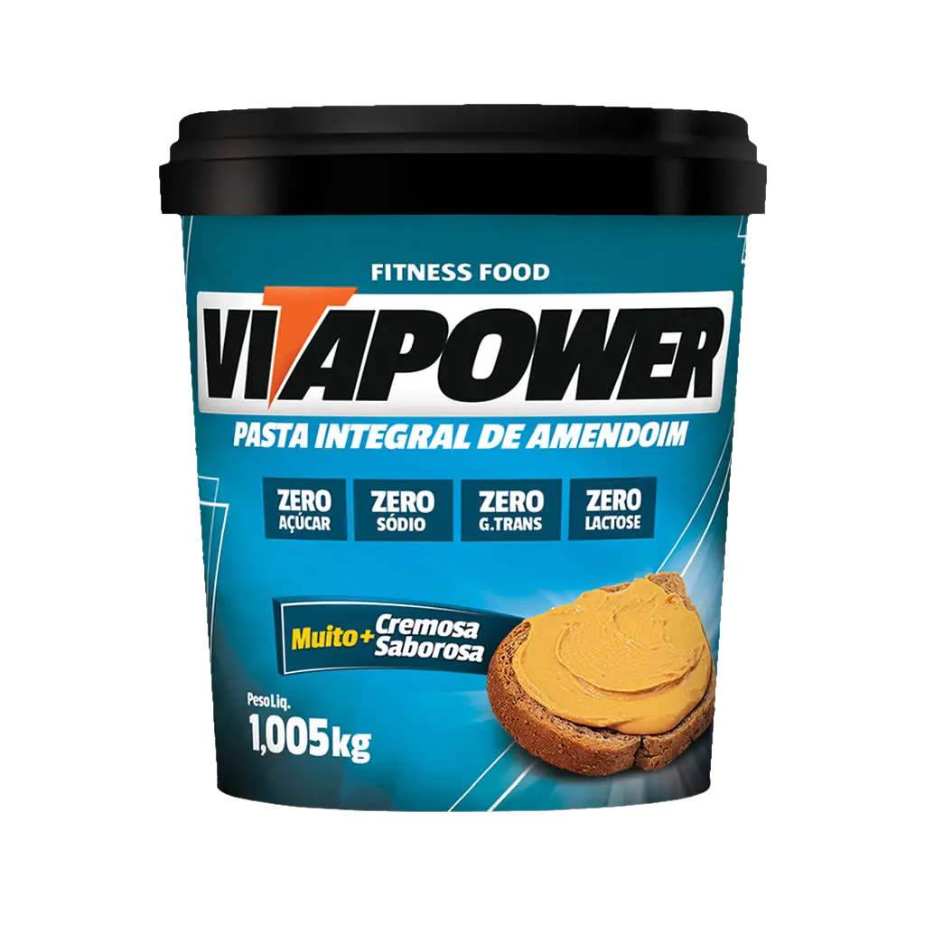 VitaPower Pasta de Amendoim - 1,005kg Tradicional